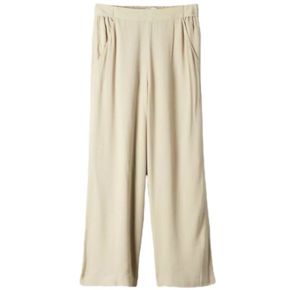 Aritzia Wilfred Faun Pant in Olive Beige
